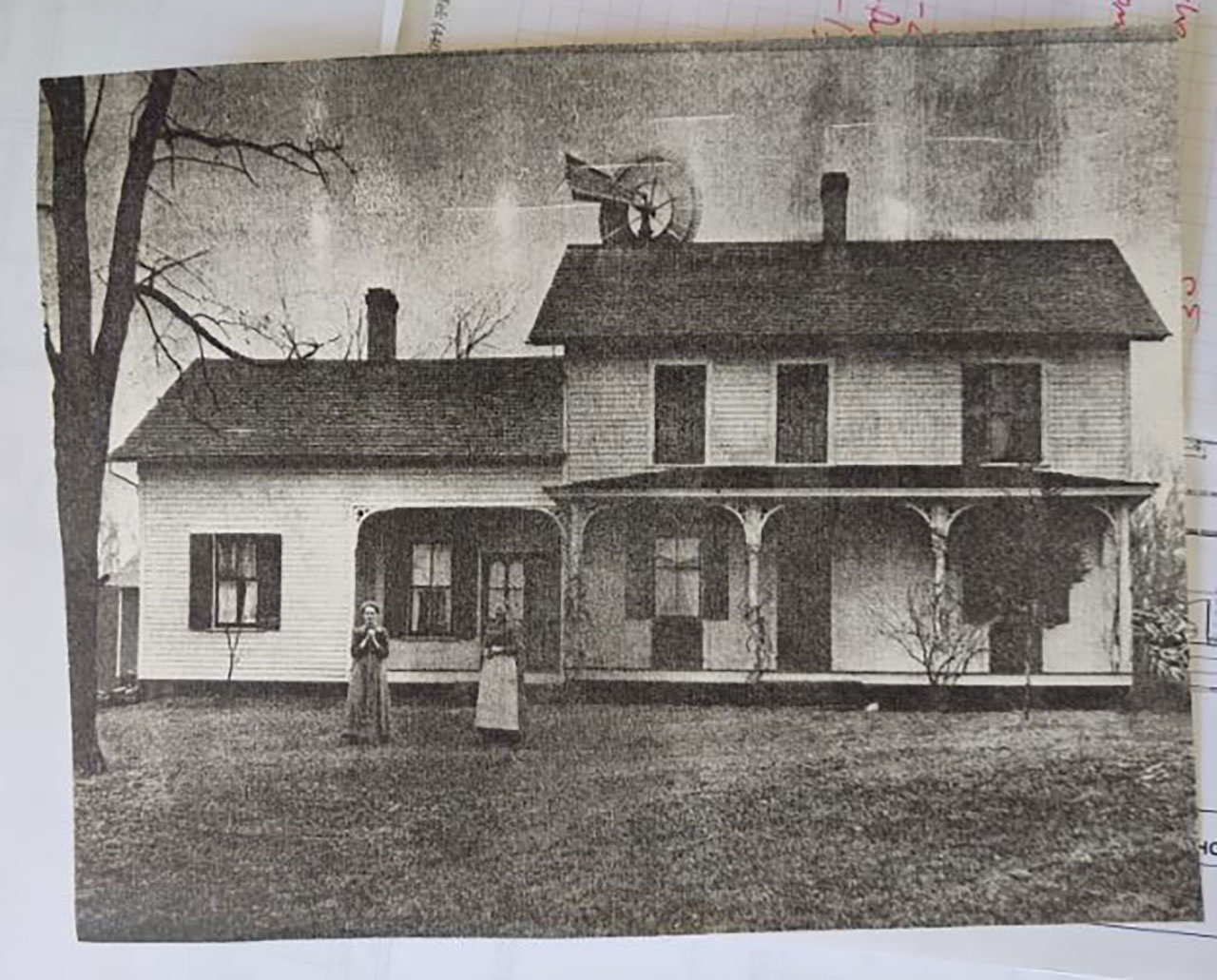 Historical photo of exterior